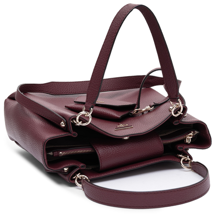 Guess Lorella Torba Damska Klasyczna Bordowa HWBG2306230-MERLOT