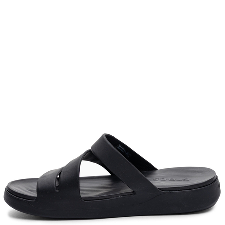 Crocs Getaway Triple Strap Slide Klapki Damskie Czarne 209587-001