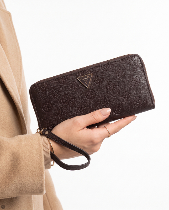 Guess Blake Women's Wristlet Wallet Brown SWPD2222146-BROWN