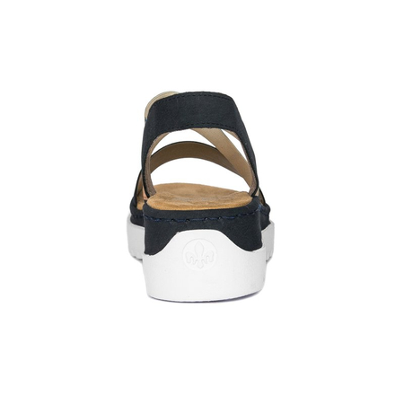 Rieker V44G8-14 Pazifik/Multiprint Navy Sandals