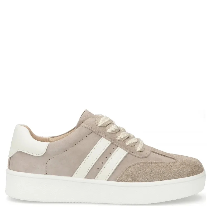 Filippo Leather Platform Sneakers Beige DP7512-26-BE