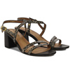 Maciejka Women's High Heel Leather Sandals Black