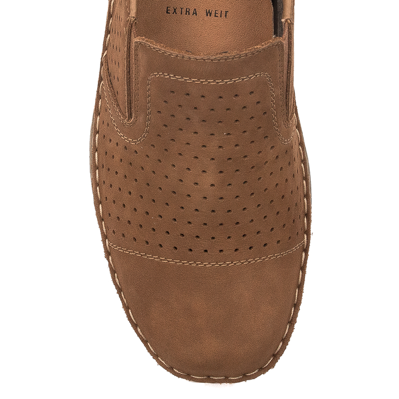 Rieker Men's Brown Slip-on Low Shoes
