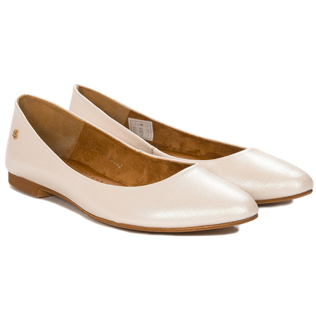 Maciejka 04100-26-00-8 Light Beige Ballerina