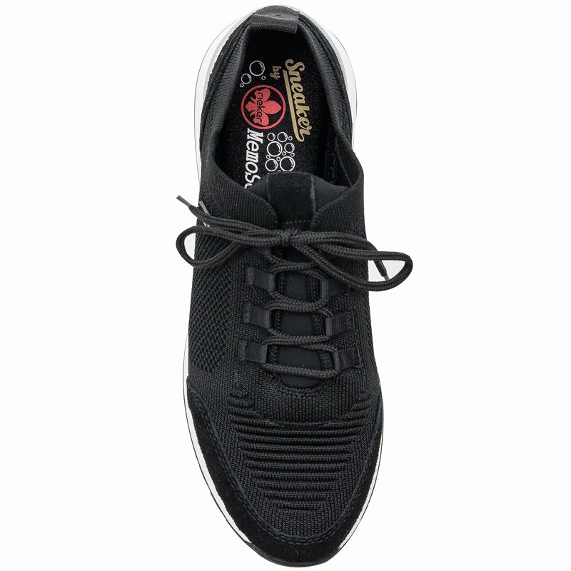 Rieker N8010-00 Black Sneakers