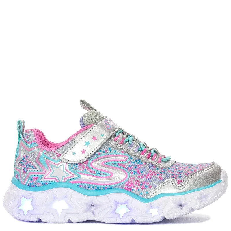 Sneakersy Skechers 10920L SMLT Galaxy Lights Silver/Multi