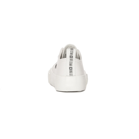 Big Star White children's slip-on sneakers