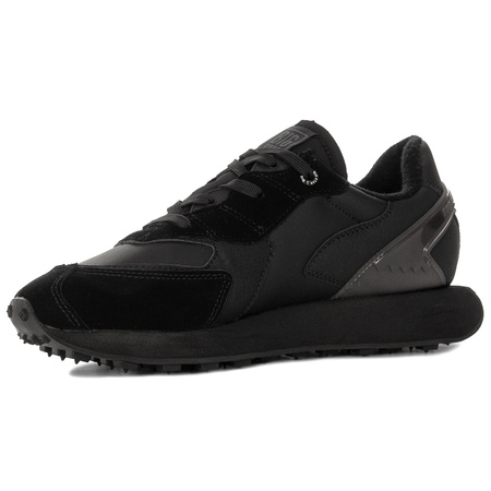 Big Star Men's Black Half Shoes