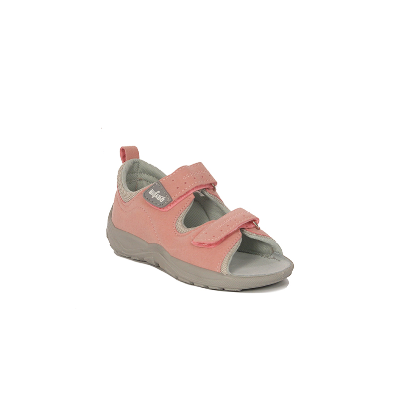 Befado Children's Girls Sandals Pink Velcro