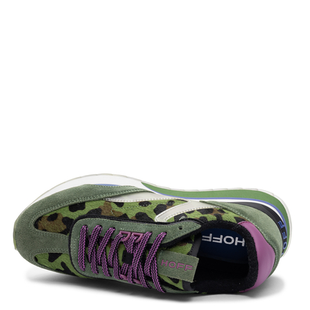 Hoff Fashionable Leather Women's Sneakers Green 22603002