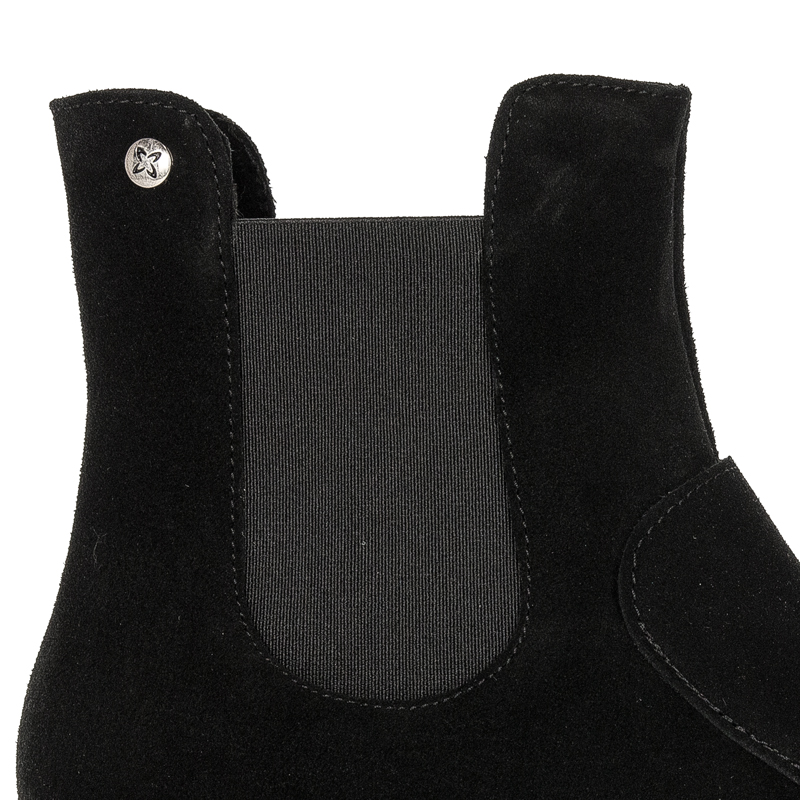 Maciejka Black Suede Women's Boots