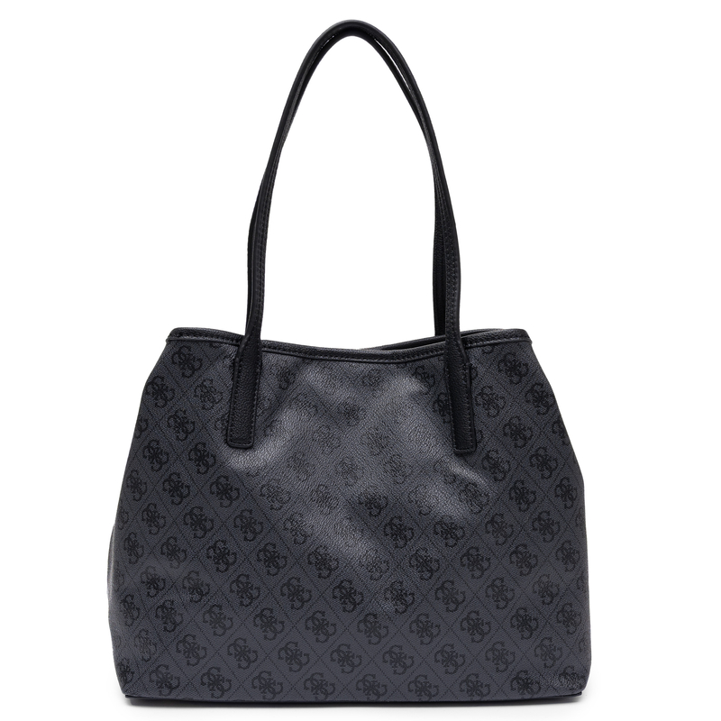 Guess Victtoria Women's Shopper Bag 2-In-1 Debossed Black HWESG951428-BLK