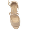 Sergio Leone Women's Gold Sandals