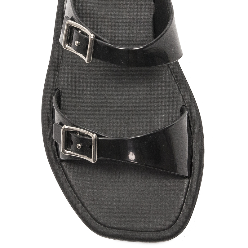 Zaxy Klapki damskie Reconhecer Ener Slide Black Czarne
