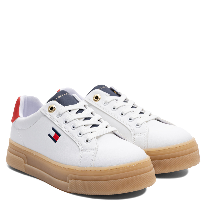 Tommy Hilfiger White Sneakers T3A9-34258-WBR