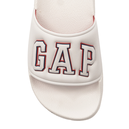 GAP Damskie Klapki Białe