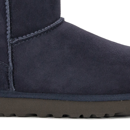 Botki UGG skórzane ocieplane W CLASSIC MINI II EVB