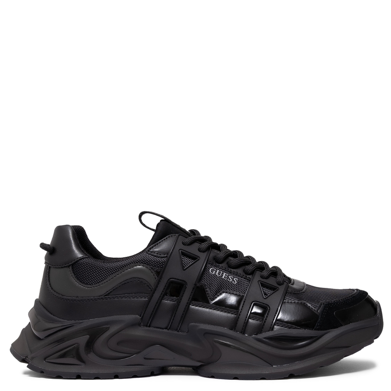 Guess Sneakersy Męskie Czarne