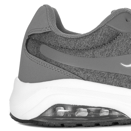 Kangaroos Sneakers halfshoes for women Steel Grey/Jet Black