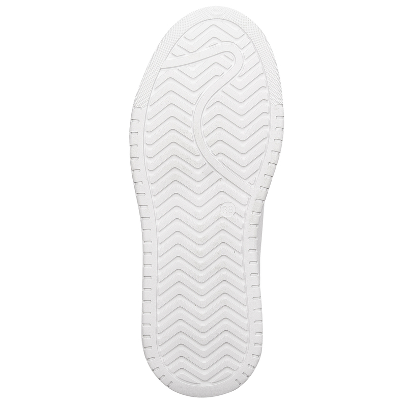 Calvin Klein Jeans Women's platform white sneakers