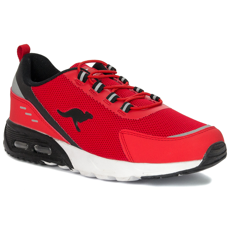 Kangaroos Sneakersy półbuty damskie Fiery Red/Jet Black