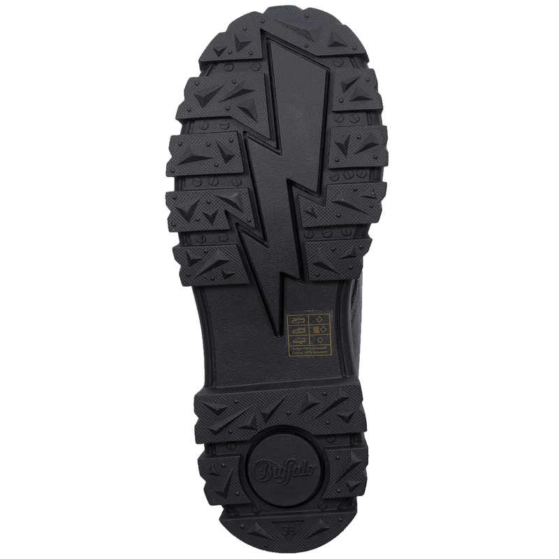 Buffalo Botki damskie ocieplane ASPHA RLD ICE Black
