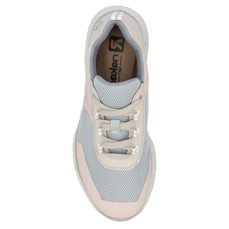 Rieker Women's Pink And Blue Sneakers