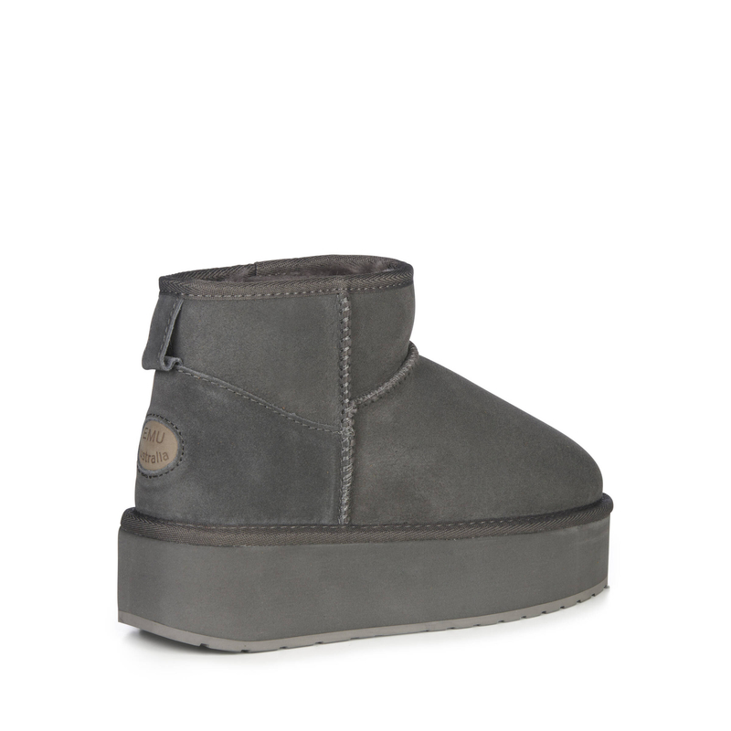 EMU Australia Stinger Micro Flatform W13082 Charcoal