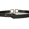 Guess Women's Belt BLA Black gold logo