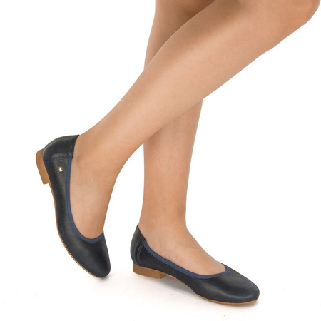 Maciejka 4507A-17/00-5 Navy Ballerina