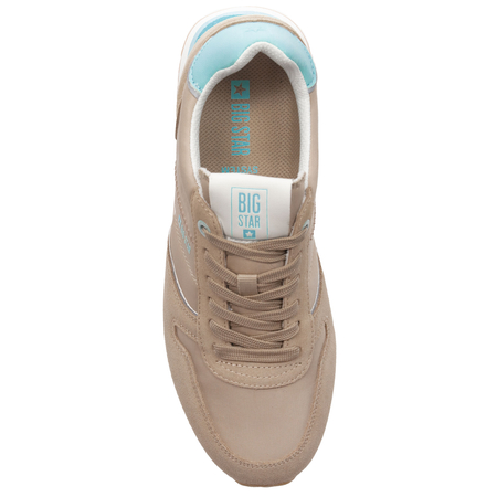 Big Star Women's Beige Half Shoes
