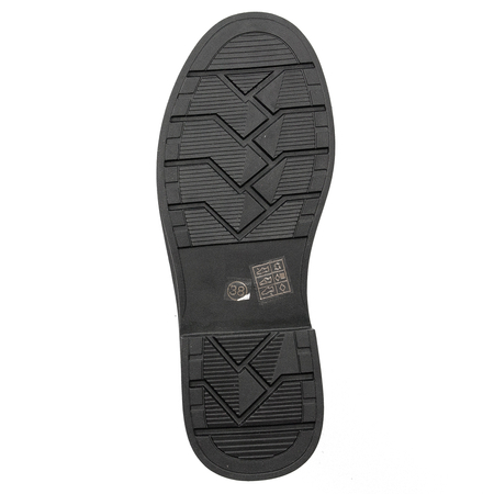 GOE Women's warm leather black boots