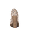 Maciejka Leather Platform Pumps Beige Nude 02629-04-00-1
