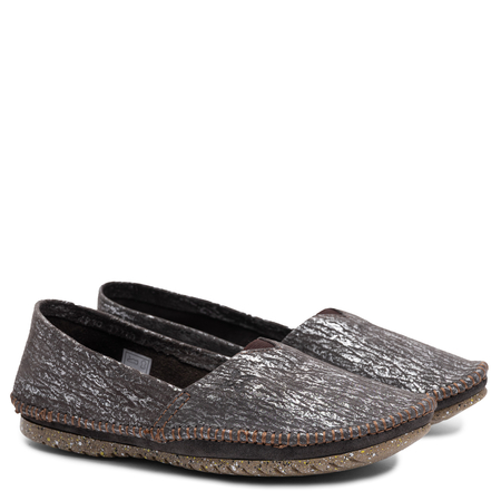 Maciejka Women's Slip-on Leather Shoes With Texture Brown 1930W-35/00-0