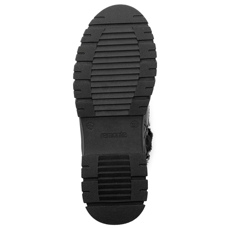 Remonte Women's Black Pattented Warmed Boots