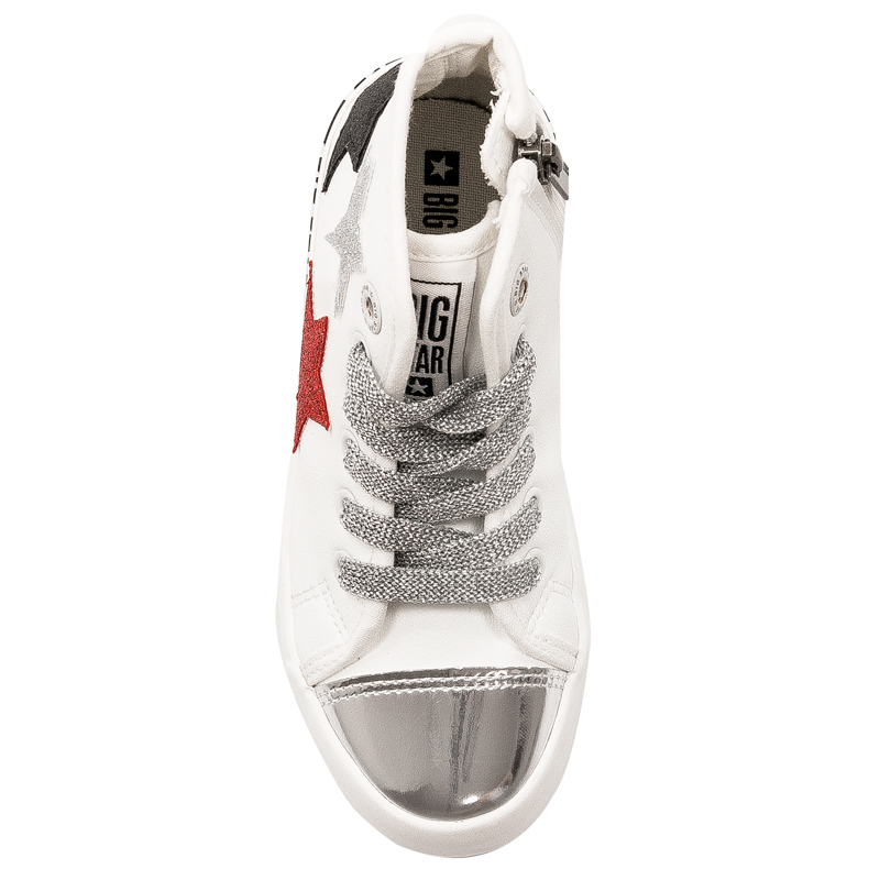 Big Star Children's sneakers for girls High White