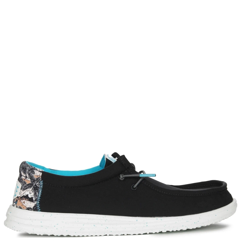 Hey Dude Mokasyny męskie Walley H2O Tropical Black czarne 