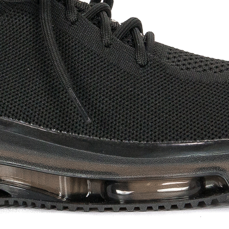GOE Sneakersy buty damskie Black Czarne