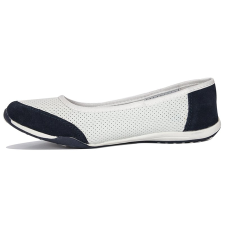 Filippo DP142-24 WH NV White/Navy Ballerina