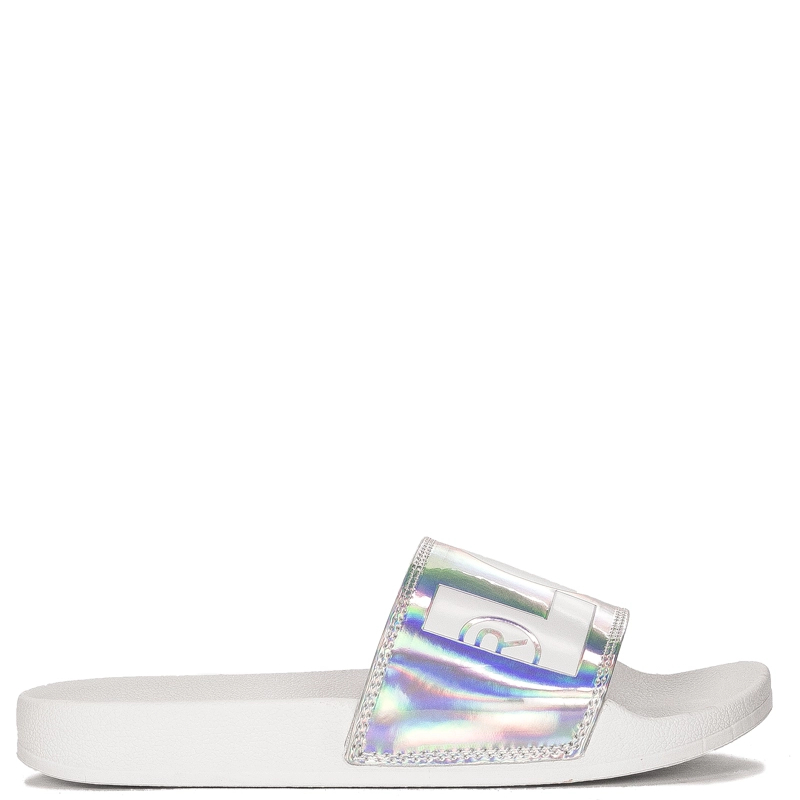 Women Slides Levi's June L Silver