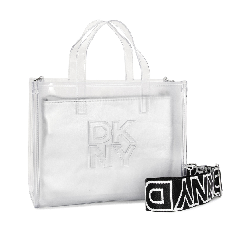 DKNY Torebka Damska Przezroczysta