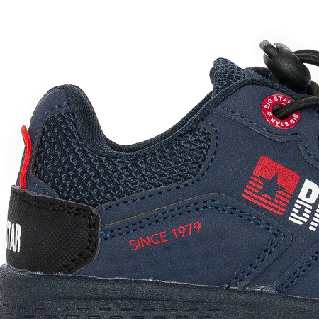 Sneakersy Big Star II374057 Navy Granatowe