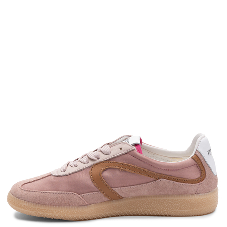 Verbenas Lekkie Skórzane Sneakersy Damskie Różowe 9802451069ANT
