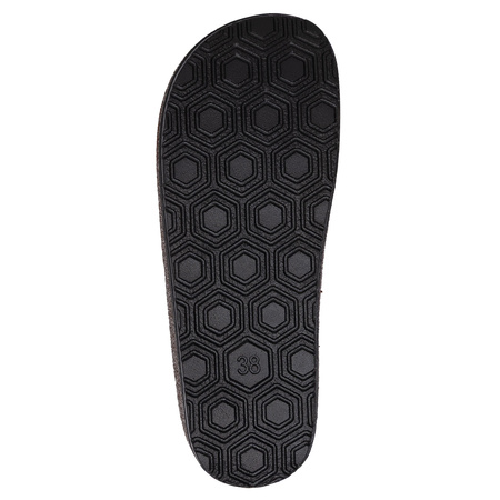 Inblu Wygodne Kapcie Damskie Tkaninowe Rdzawe NL000009-ROST