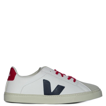 Veja Sneakersy damskie skórzane White Nautico Pekin białe