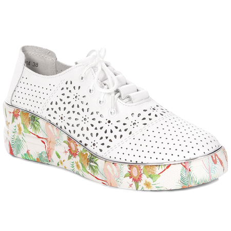 Artiker Sneakersy Damskie Białe
