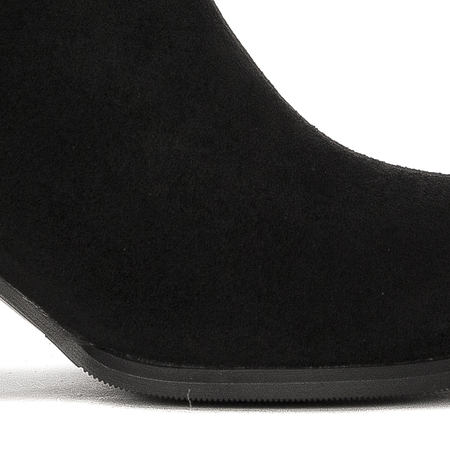 S.Barski Women's black ankle boots