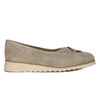 Filippo Suede Leather women's Beige low shoes