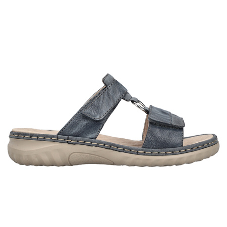 Rieker Women's Leather Velcro Blue