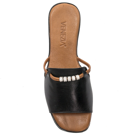 Venezia Lube Black Slides